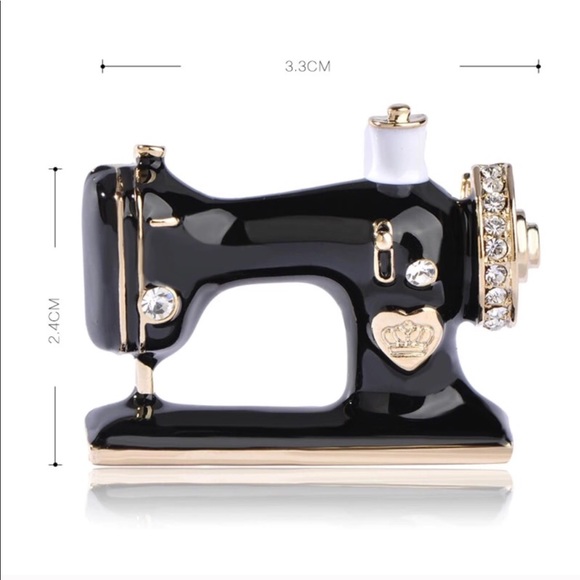 🆕 SEWING MACHINE BROOCH - Picture 4 of 4